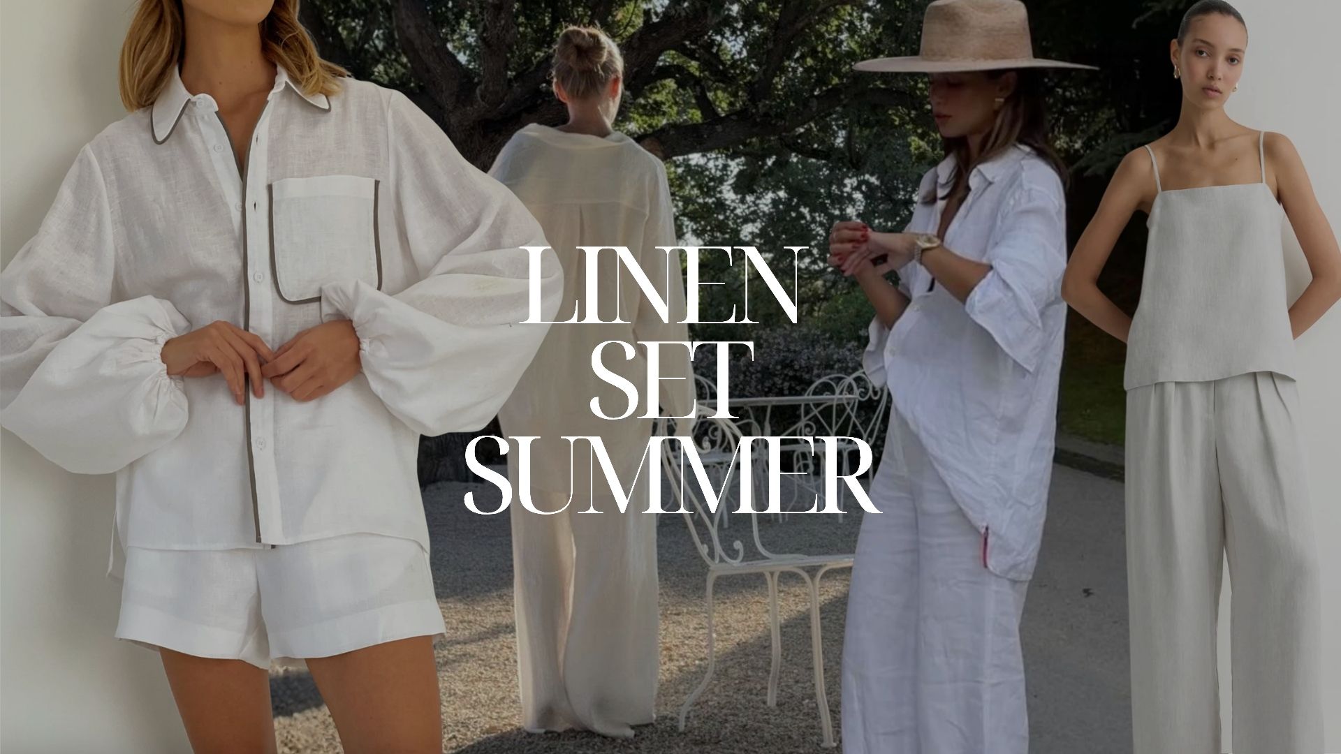 Are You Searching for a Fresh Summer Outfit? The Linen Set Is Defining the Season’s